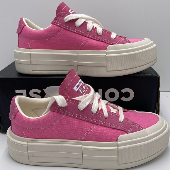 Converse WMNS CTAS CRUISE OX PINK/WHITE/EGRET A10440C Platforms Sneakers - Picture 2 of 16